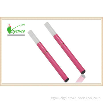 Colorful Womens Huge Vapor 510 Electronic Cigarette , 350 Puffs 180mah E-cigarette